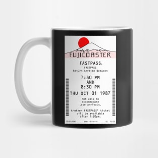 Fujicoaster Fastpass Mug